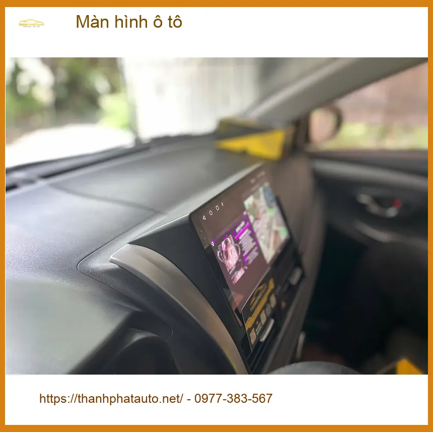 Chị Thảo lắp Màn hình ô tô cho xe Hyundai Accent ở Quận 7 tiện nghi hơn ảnh thực tế 4
