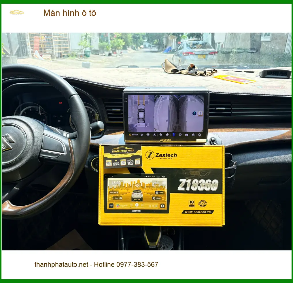 Anh Duy nâng cấp màn hình ô tô cho Hyundai Creta tại Quận 2 vì màn hình zin không còn mượt mà ảnh thực tế 2