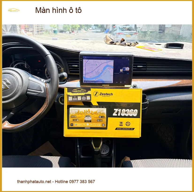 Anh Duy nâng cấp màn hình ô tô cho Hyundai Creta tại Quận 2 vì màn hình zin không còn mượt mà ảnh thực tế 3