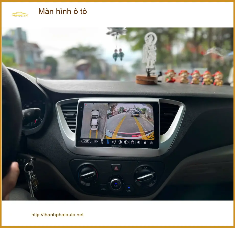 Chị Lan Anh nâng cấp màn hình ô tô cho Kia Sorento ở Quận Bình Tân ảnh thực tế 4