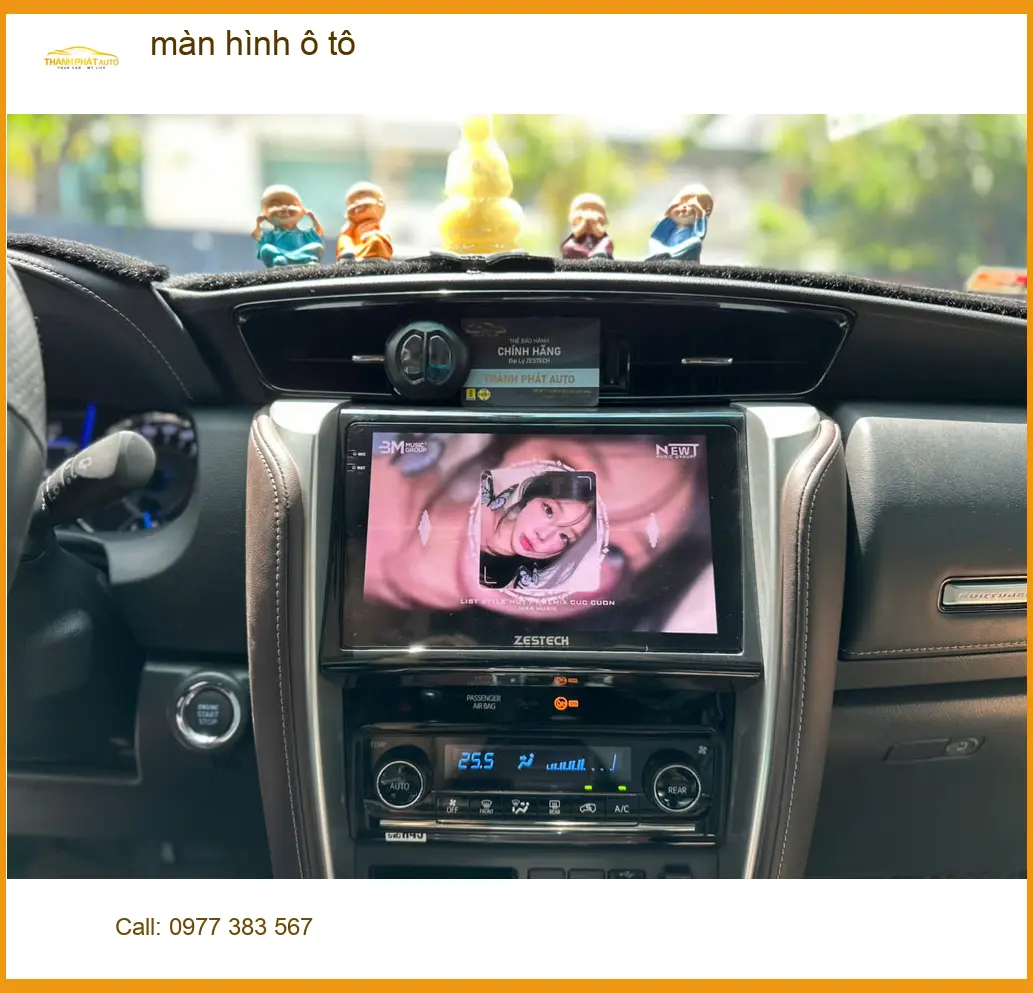 Anh Dũng lắp màn hình ô tô cho Kia Seltos tại Nhà Bè vì màn zin không có dẫn đường ảnh thực tế 3