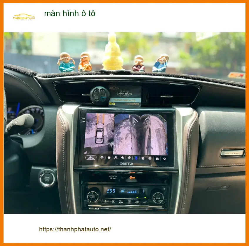 Anh Dũng lắp màn hình ô tô cho Kia Seltos tại Nhà Bè vì màn zin không có dẫn đường ảnh thực tế 4