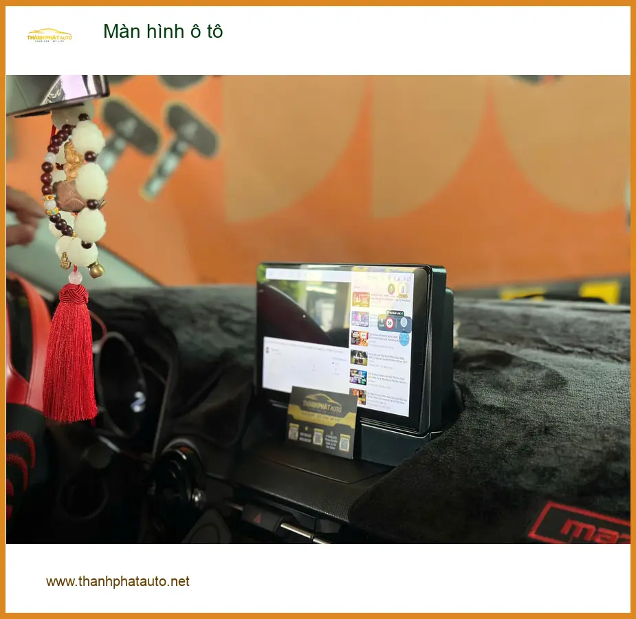 Anh Quang Minh lắp màn hình ô tô cho Honda CRV tại Bình Chánh để nâng tầm trải nghiệm lái ảnh thực tế 2