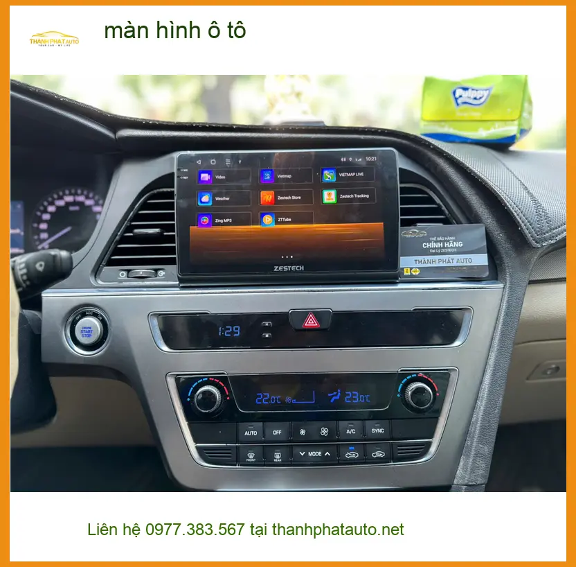 Anh Trung nâng cấp màn hình ô tô tại Quận 11 cho xe Honda CR-V ảnh thực tế 2