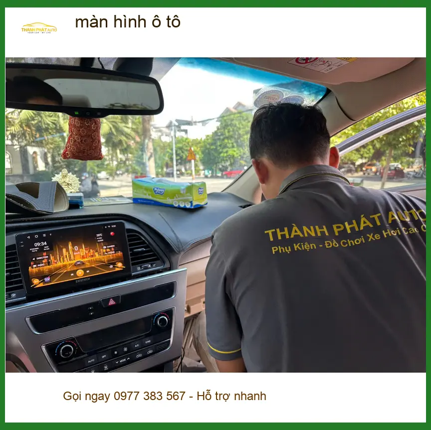 Anh Trung nâng cấp màn hình ô tô tại Quận 11 cho xe Honda CR-V ảnh thực tế 3