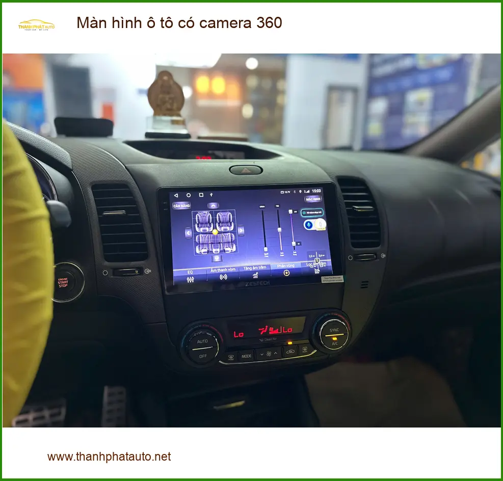 Anh Khải lắp màn hình ô tô có camera 360 cho Hyundai Creta ở Quận 10 ảnh thực tế 2