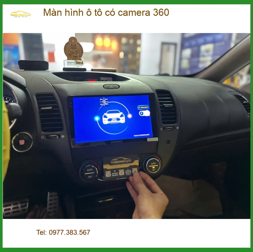Anh Khải lắp màn hình ô tô có camera 360 cho Hyundai Creta ở Quận 10 ảnh thực tế 4
