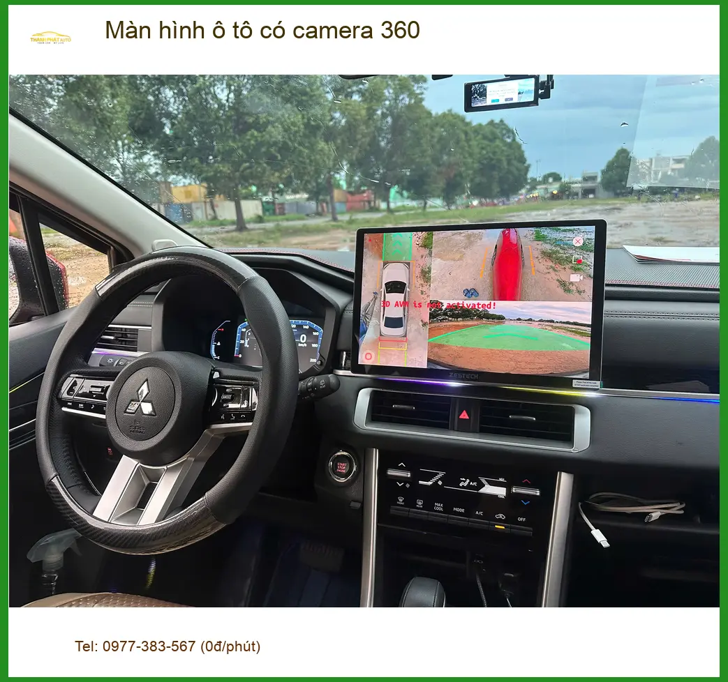 Anh Minh lắp Màn hình ô tô camera 360 cho Kia K3 tại Quận Gò Vấp
