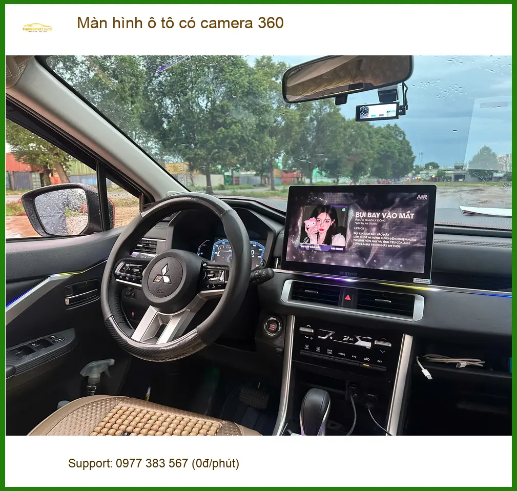 Anh Minh lắp Màn hình ô tô camera 360 cho Kia K3 tại Quận Gò Vấp ảnh thực tế 4