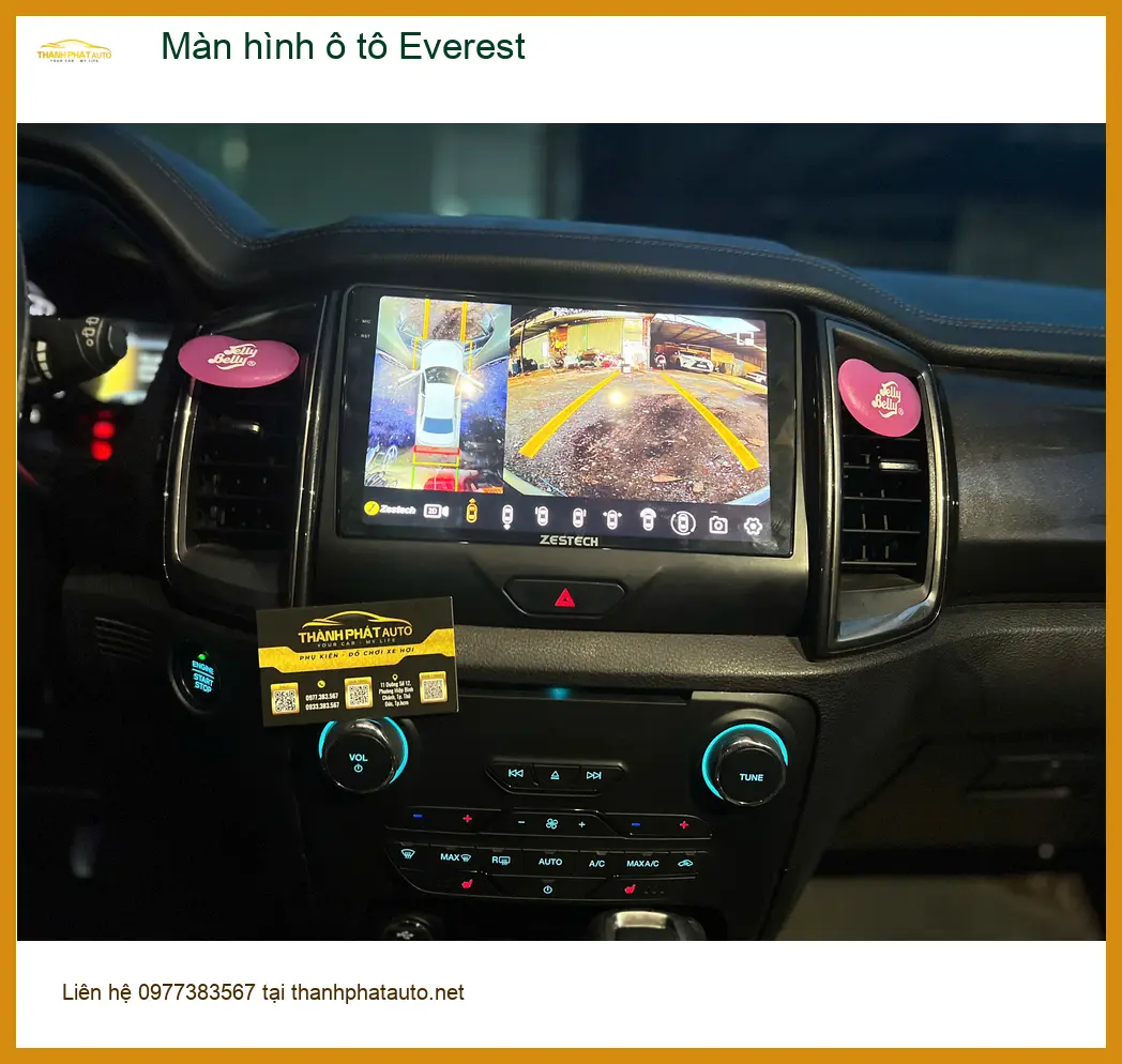 Anh Minh lắp màn hình Android Everest tại Quận Tân Phú để nâng tầm trải nghiệm lái xe ảnh thực tế 5