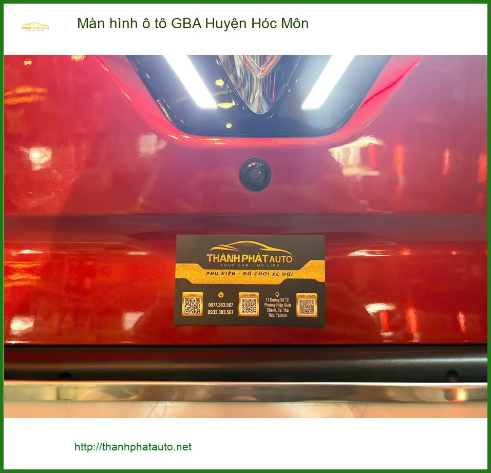 Nơi Lắp Màn Hình Android Ô Tô hình ô tô GBA Huyện Hóc Môn - Giá Tốt TPHCM ảnh thực tế 3