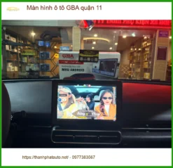 Nơi Gắn Màn Hình Android Ô Tô hình ô tô GBA Tại Quận 11 - Giá Tốt TPHCM