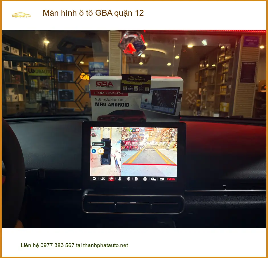 Trung Tâm Gắn Màn Hình Android Ô Tô hình ô tô GBA quận 12 - Lắp Đặt Uy Tín TPHCM