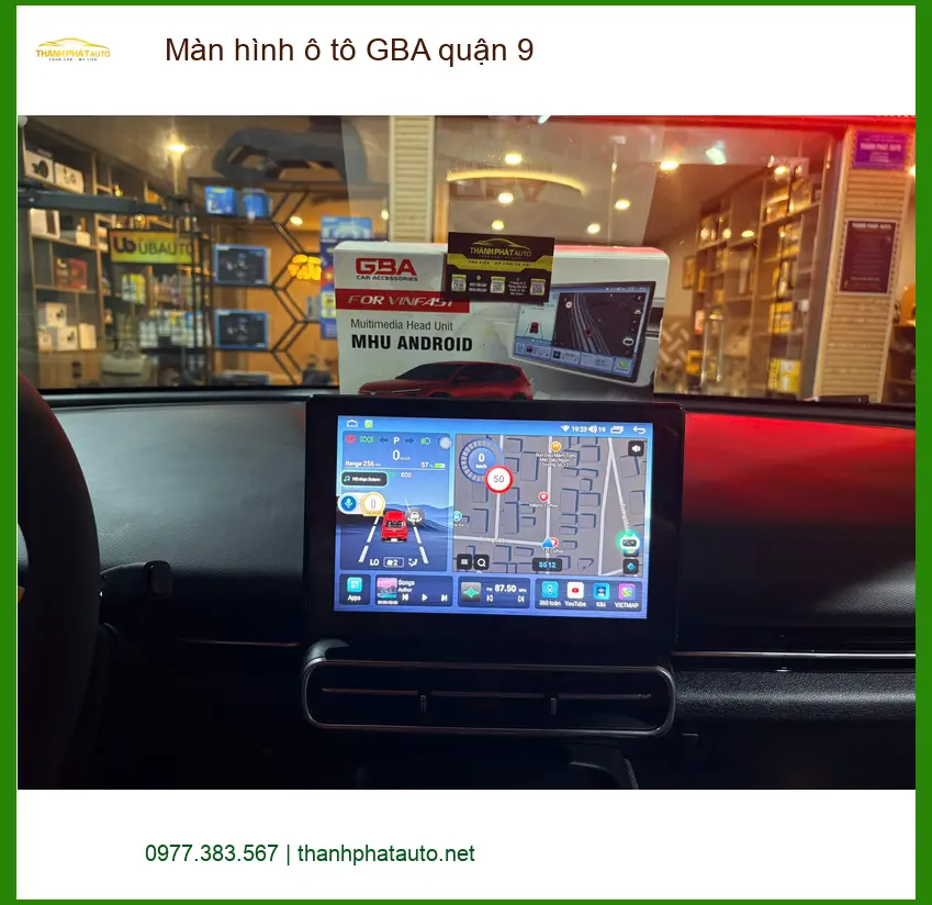 Địa Chỉ Lắp Màn Hình Android Ô Tô hình ô tô GBA quận 9 - Giá Tốt TPHCM ảnh thực tế 2