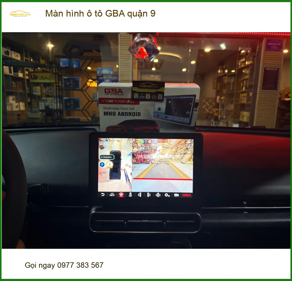 Địa Chỉ Lắp Màn Hình Android Ô Tô hình ô tô GBA quận 9 - Giá Tốt TPHCM ảnh thực tế 3