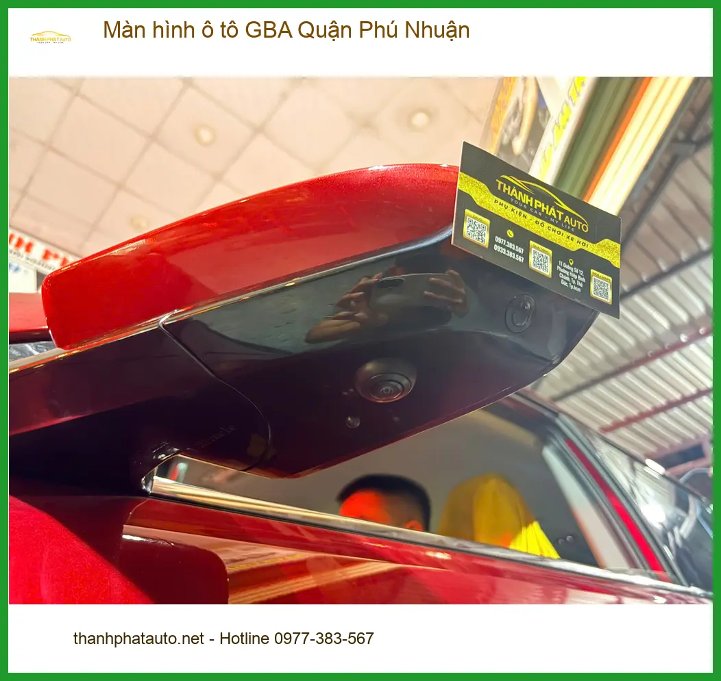 Màn Hình Android Ô Tô hình ô tô GBA
