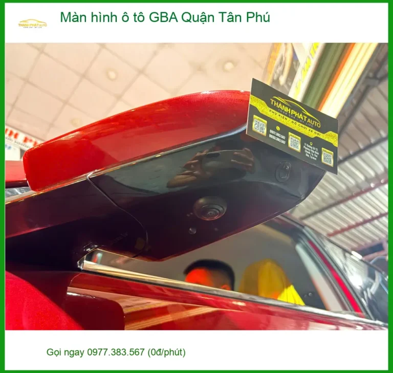 Nơi Lắp Màn Hình Android Ô Tô hình ô tô GBA Quận Tân Phú - Giá Tốt TPHCM