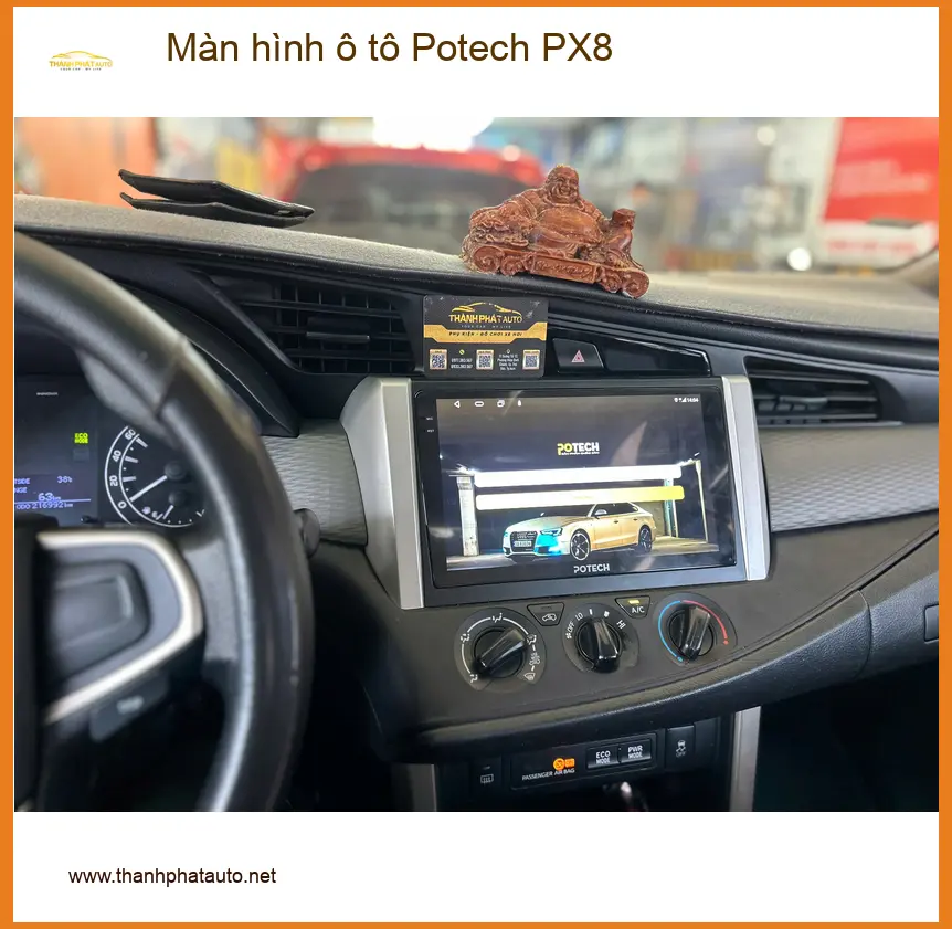 Anh Khải lắp màn hình ô tô Potech PX8 cho Kia K3 ở Hóc Môn