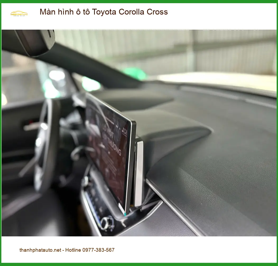 Anh Trường lắp màn hình Android Toyota Corolla Cross tại Quận 11 để giải trí tốt hơn ảnh thực tế 5