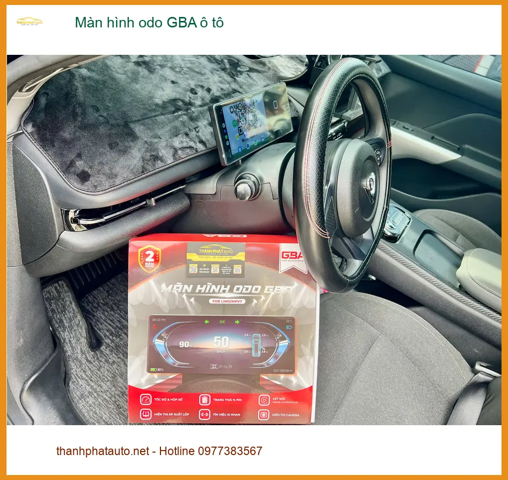 Anh Tùng lắp màn hình odo GBA ô tô cho Mazda 3 tại Quận Thủ Đức