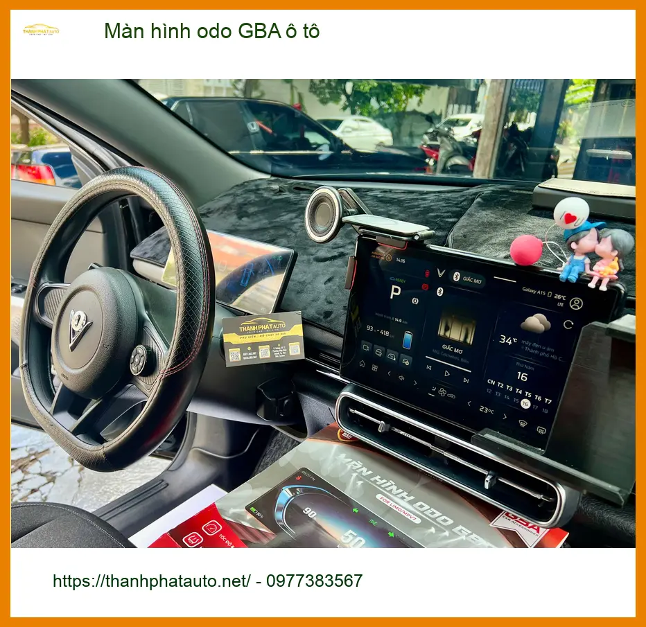 Anh Tùng lắp màn hình odo GBA ô tô cho Mazda 3 tại Quận Thủ Đức ảnh thực tế 2