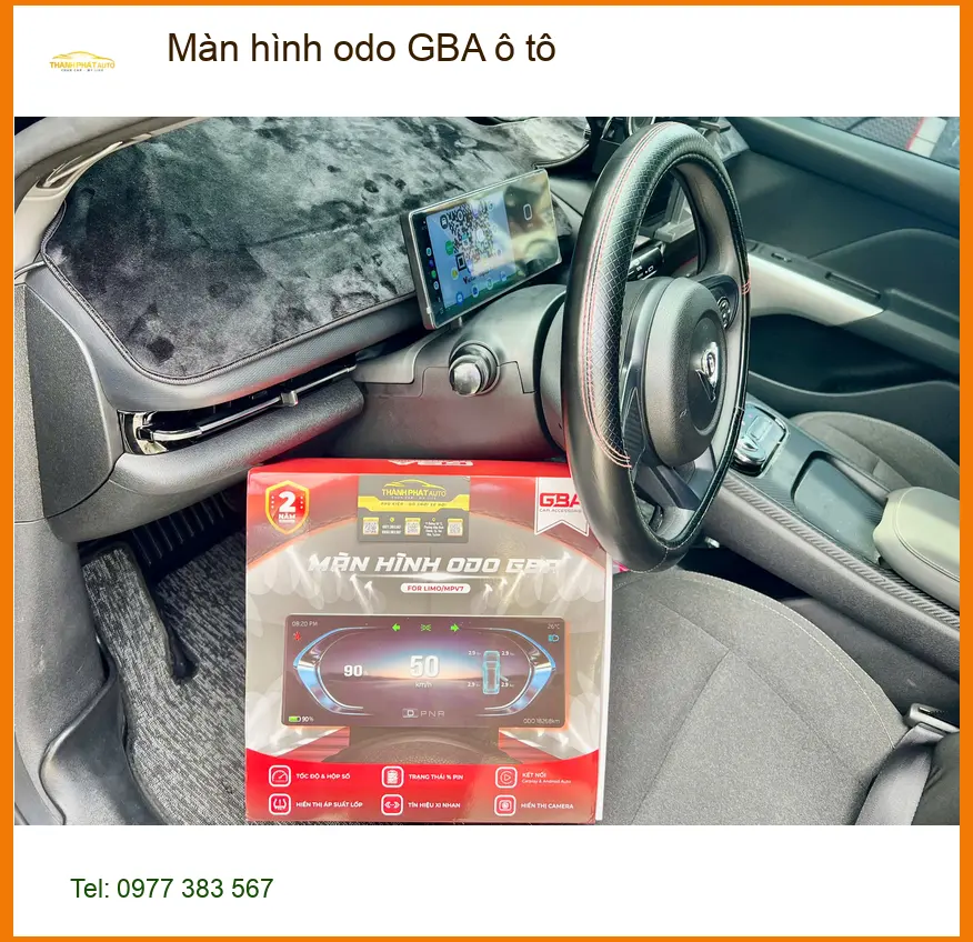 Anh Duy lắp màn hình odo GBA ô tô cho Hyundai Kona tại Quận 1 để nâng cấp trải nghiệm lái. ảnh thực tế 2