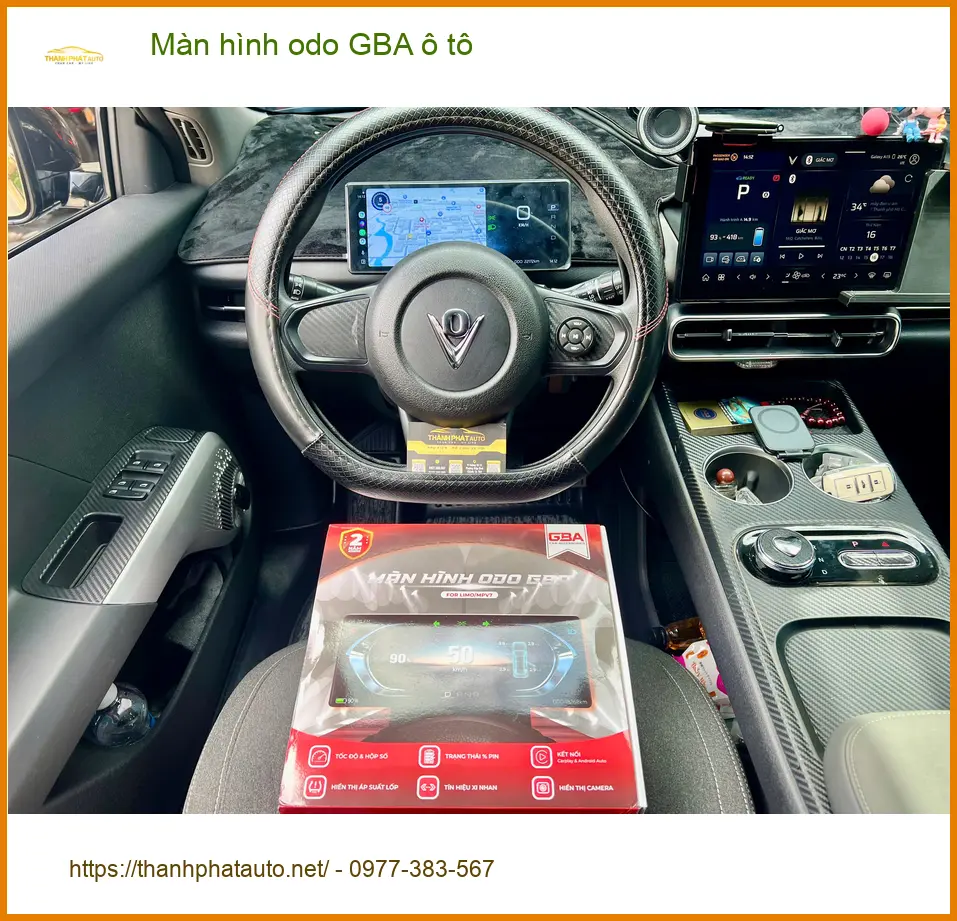 Anh Duy lắp màn hình odo GBA ô tô cho Hyundai Kona tại Quận 1 để nâng cấp trải nghiệm lái. ảnh thực tế 4