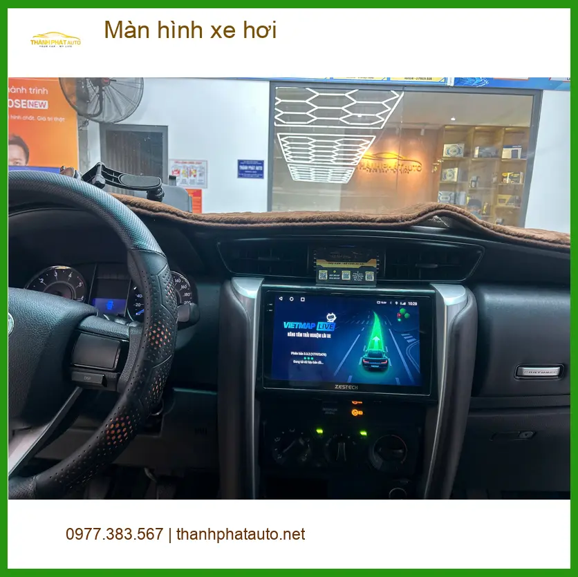 Anh Phi lắp màn hình xe hơi thông minh cho Ford Everest tại Quận 10 để nâng tầm trải nghiệm lái ảnh thực tế 2