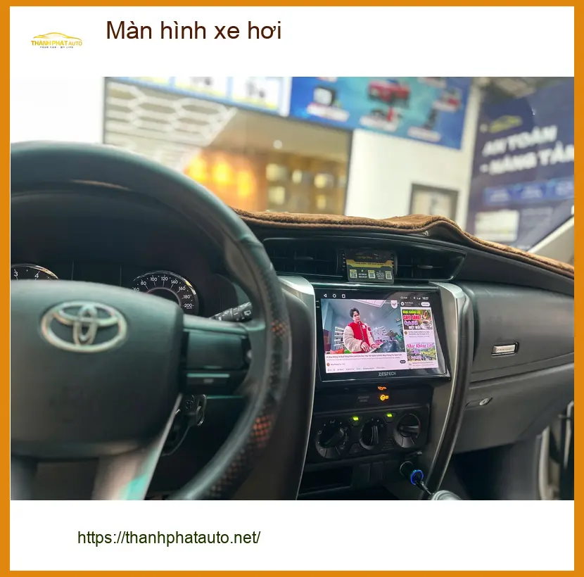 Anh Phi lắp màn hình xe hơi thông minh cho Ford Everest tại Quận 10 để nâng tầm trải nghiệm lái ảnh thực tế 4