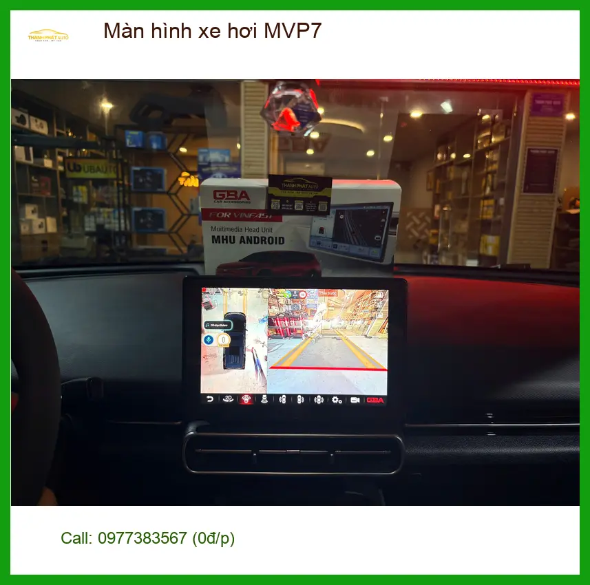 Chị Thảo nâng cấp Màn hình xe hơi MVP7 cho Hyundai Santa Fe tại Quận 5