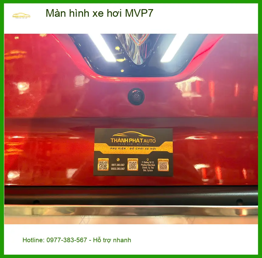 Chị Thảo nâng cấp Màn hình xe hơi MVP7 cho Hyundai Santa Fe tại Quận 5 ảnh thực tế 3