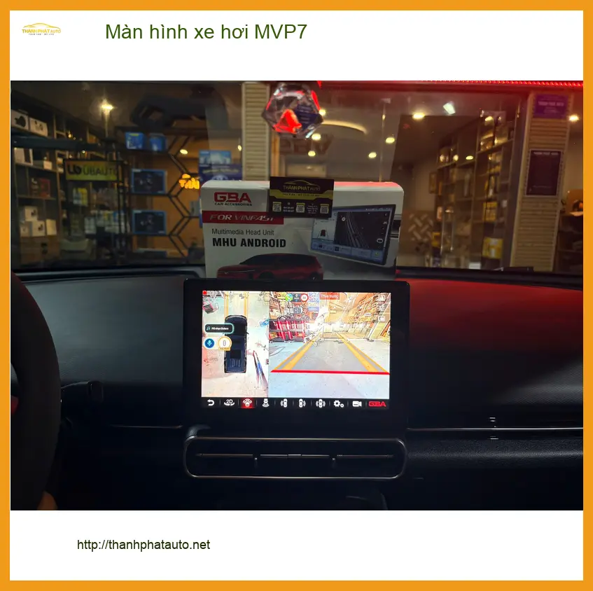 Chị Mai nâng cấp Màn hình xe hơi MVP7 cho Kia K3 tại Quận 11