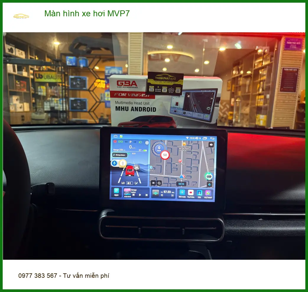 Anh Long nâng cấp màn hình xe hơi MVP7 cho Mazda CX5 tại Hóc Môn.