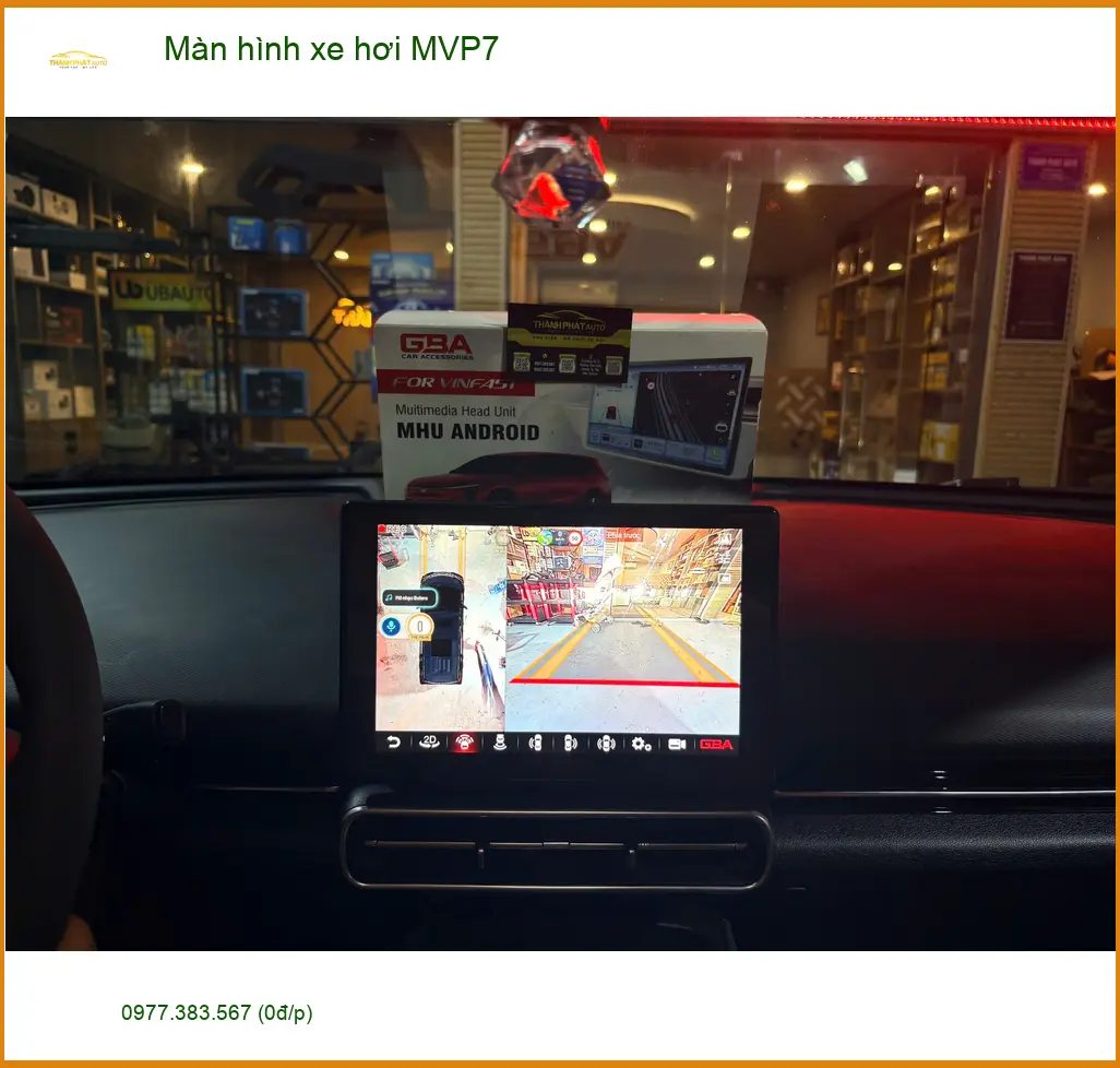 Anh Long nâng cấp màn hình xe hơi MVP7 cho Mazda CX5 tại Hóc Môn. ảnh thực tế 2