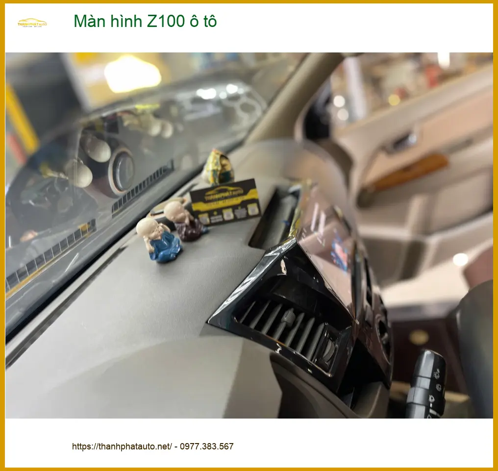Lắp màn hình Z100 ô tô cho Anh Minh Khang ở Quận 9, xe Toyota Vios. ảnh thực tế 4