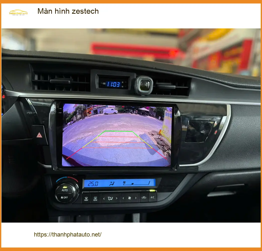 Anh Bảo lắp Màn hình Zestech cho Toyota Raize tại Quận 3, cần tiện ích giải trí ảnh thực tế 5