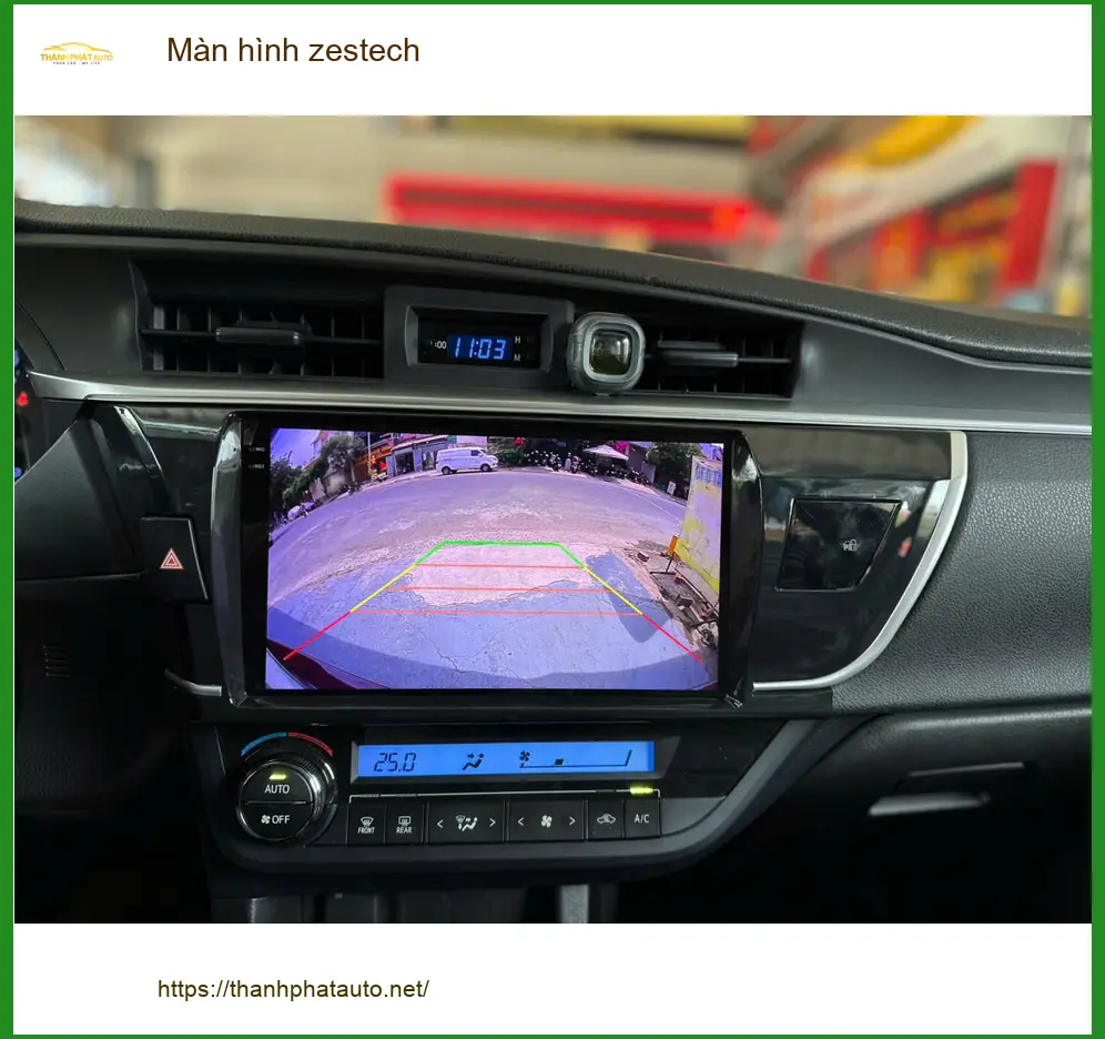 Anh Tấn nâng cấp Màn hình Zestech cho Hyundai SantaFe tại Quận 7 ảnh thực tế 5