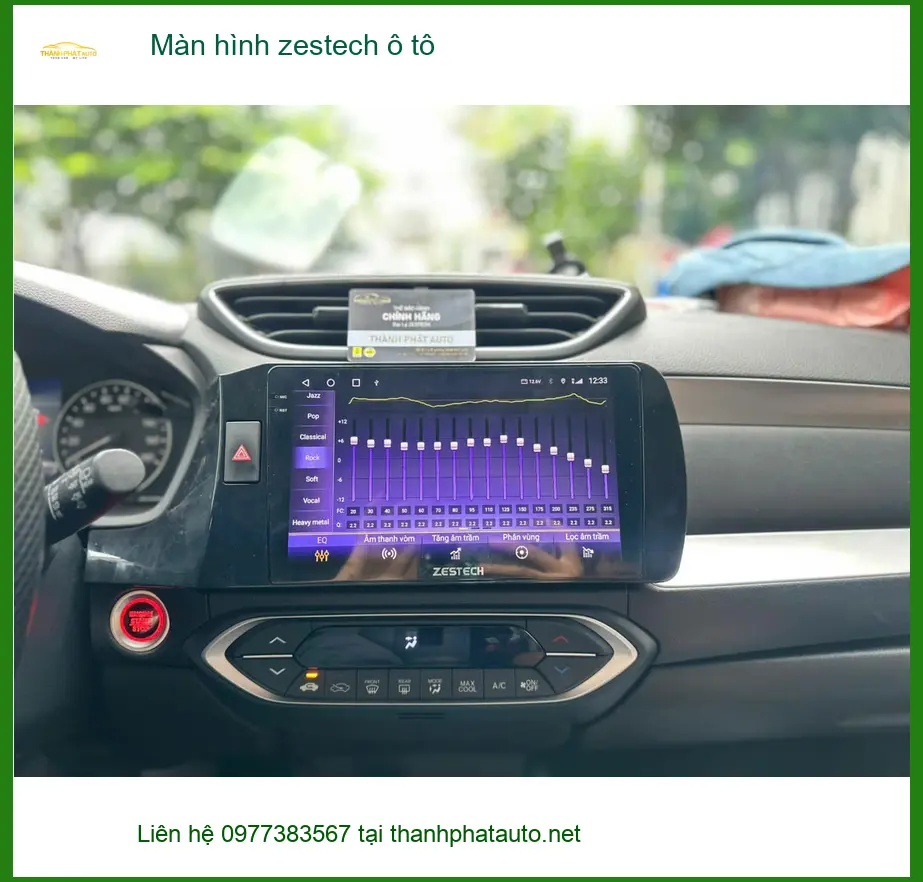 Anh Hùng lắp màn hình Zestech ô tô cho Mazda CX-5 ở Củ Chi uy tín.