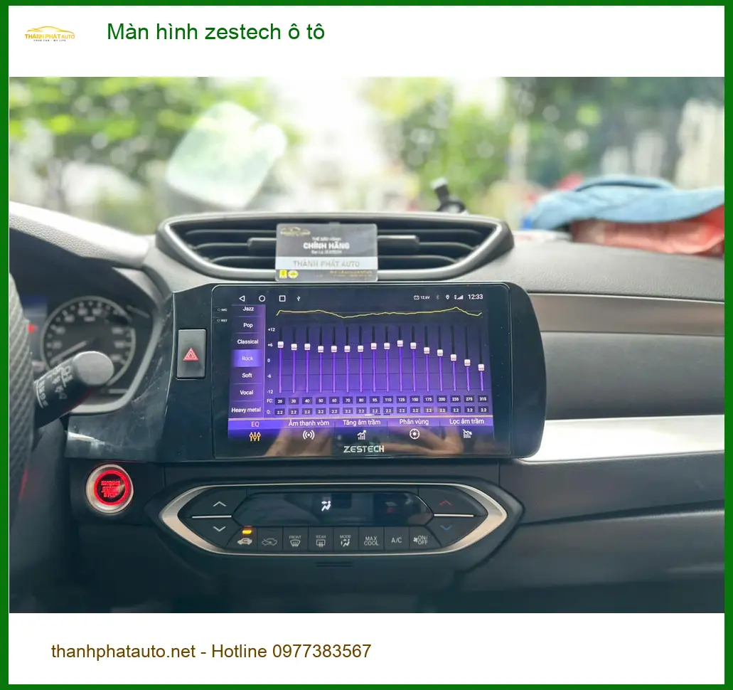 Chị Mai Lan nâng cấp màn hình Zestech cho Hyundai Accent tại Quận 12
