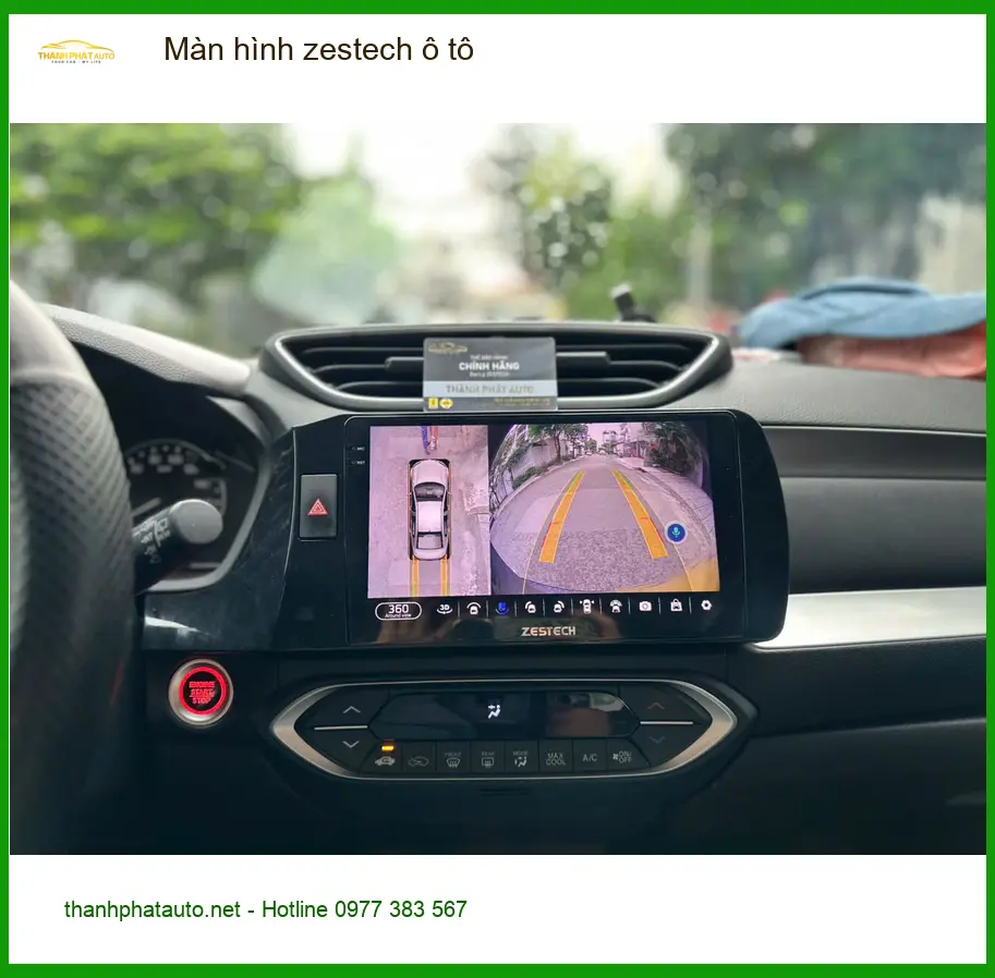 Chị Mai Lan nâng cấp màn hình Zestech cho Hyundai Accent tại Quận 12 ảnh thực tế 2
