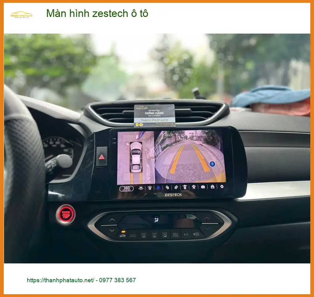 Chị Mai Lan nâng cấp màn hình Zestech cho Hyundai Accent tại Quận 12 ảnh thực tế 3