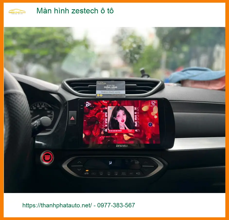Chị Mai Lan nâng cấp màn hình Zestech cho Hyundai Accent tại Quận 12 ảnh thực tế 5