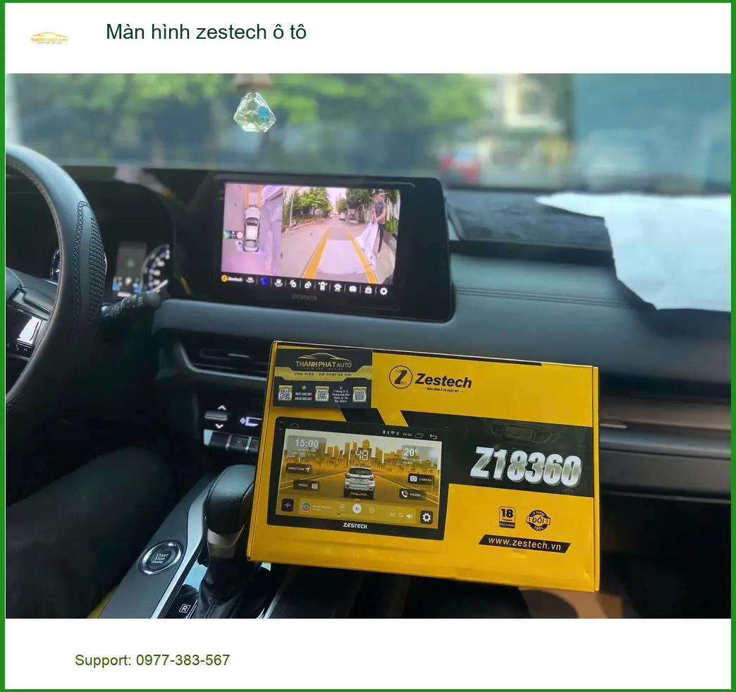 Anh Tùng lắp Màn hình Zestech ô tô cho Mitsubishi Xpander Cross tại Thủ Đức ảnh thực tế 2