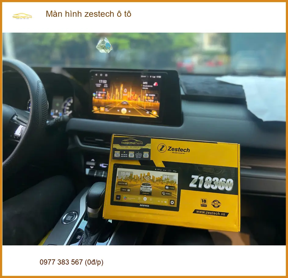 Anh Cường lắp màn hình Zestech ô tô cho Toyota Vios tại Quận 12 ảnh thực tế 2