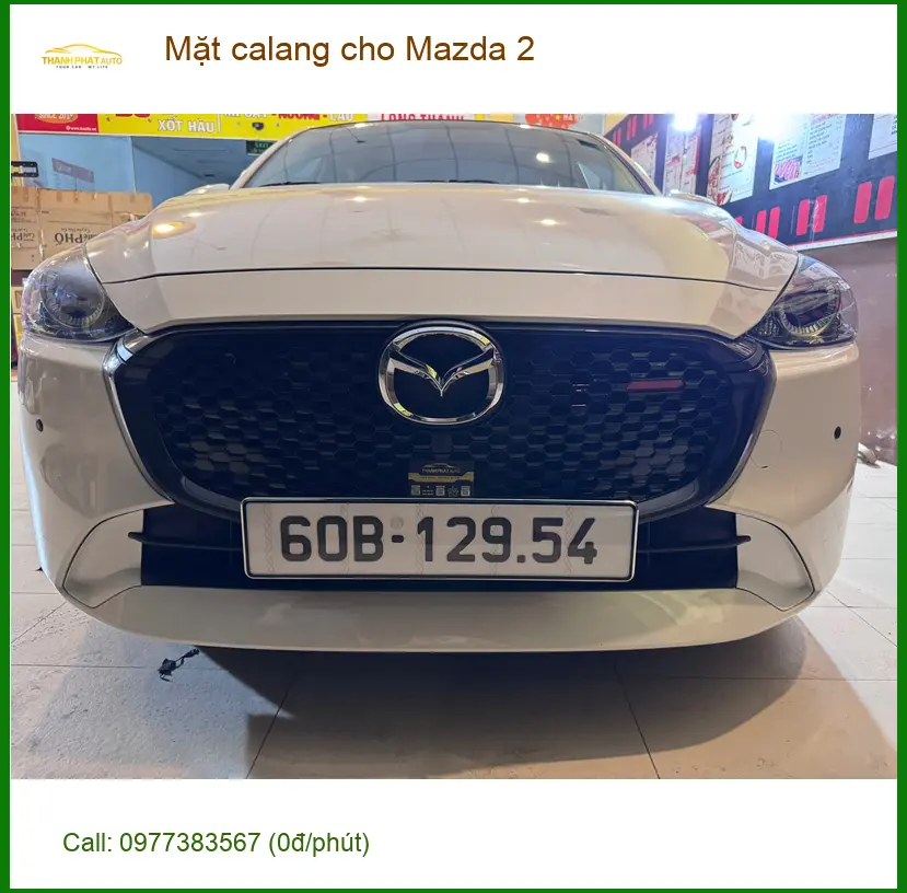 Anh Khải độ mặt calang mới cho Mazda 2 ở Quận 6 để xe thêm phần thể thao ảnh thực tế 4