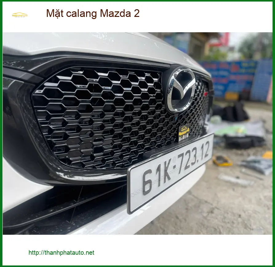 Anh Quang độ mặt calang cho Mazda 2 tại Củ Chi để xe trông thể thao hơn ảnh thực tế 4
