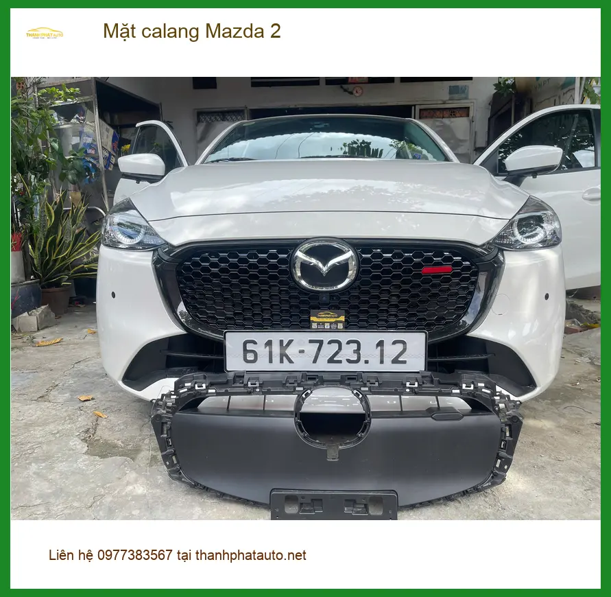 Anh Trọng độ Mặt calang Mazda 2 tại Quận 7 để xe trông thể thao và cá tính hơn ảnh thực tế 3