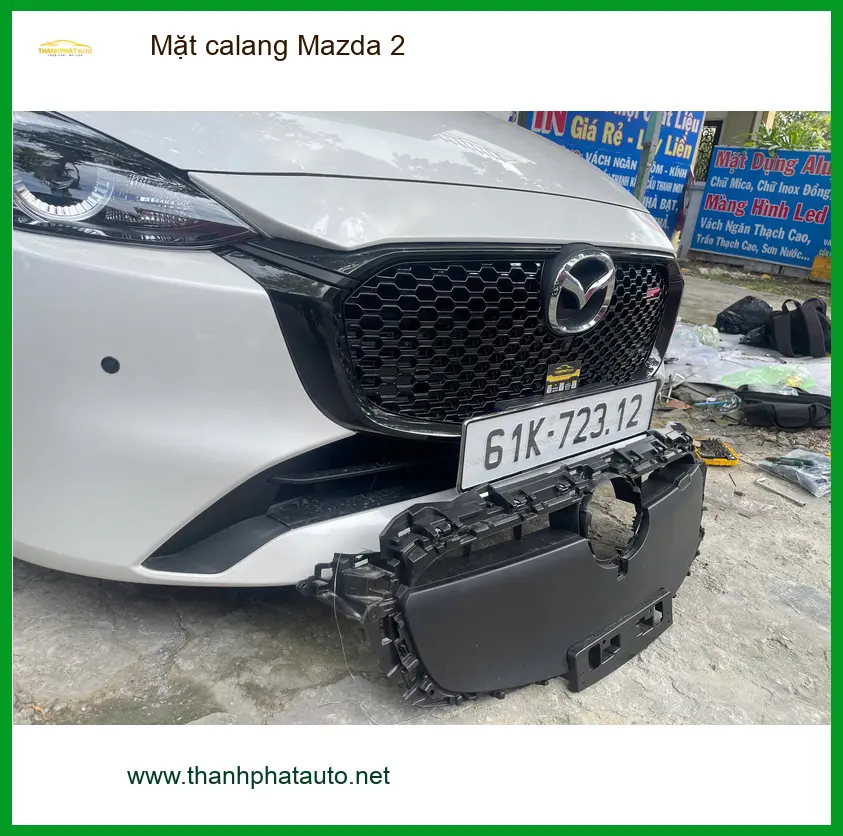 Anh Trọng độ Mặt calang Mazda 2 tại Quận 7 để xe trông thể thao và cá tính hơn ảnh thực tế 4