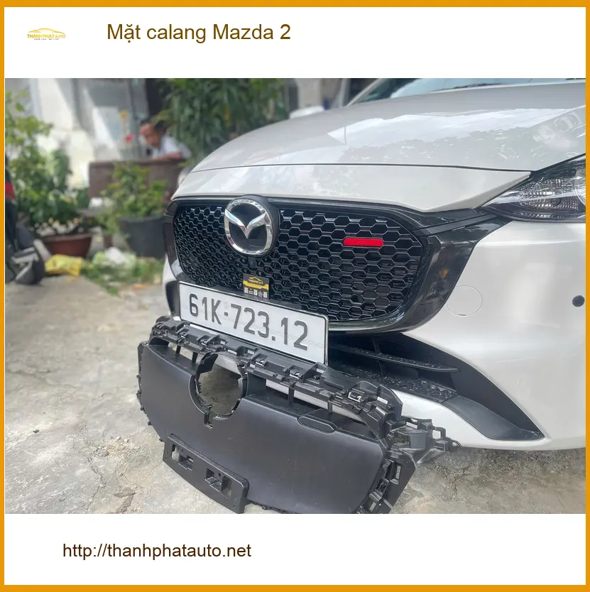 Anh Trọng độ Mặt calang Mazda 2 tại Quận 7 để xe trông thể thao và cá tính hơn ảnh thực tế 5