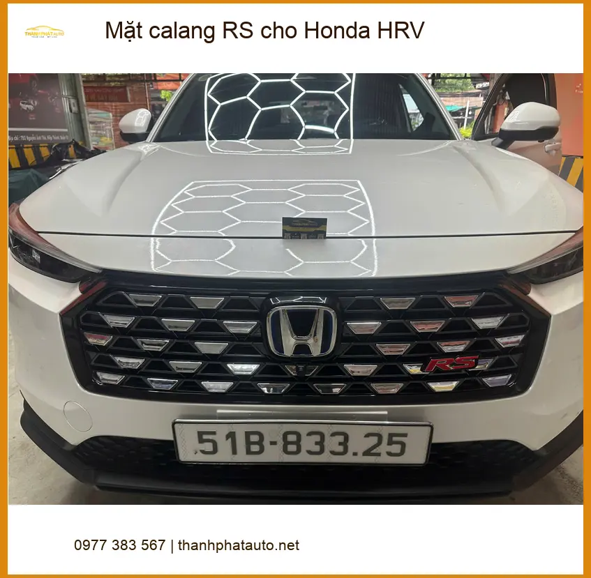 Anh Quang độ Mặt calang RS cho Honda HRV tại Gò Vấp để xe trông thể thao hơn